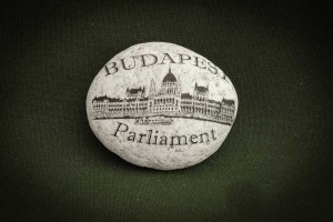 Budapest,-Parliament---kő-ajándéktárgy