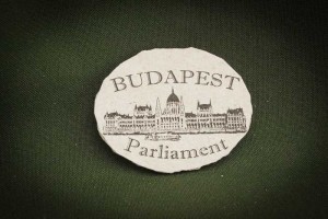 Budapest,-Parliament---kő-hűtőmágnes