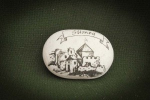 Sümegi-vár---kő-ajándéktárgy