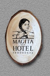 Kereszt-Média Kft. Magita Hotel fa hűtőmágnes